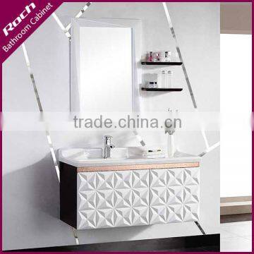 ROCH 8006 Spain Design Wooden Bathroom Vanity Furniture With Cabinet