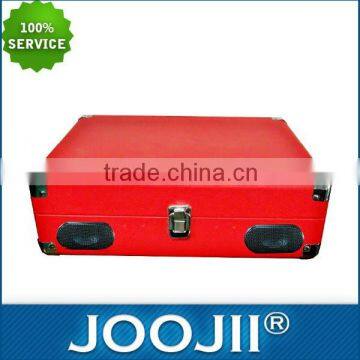 Cheap Portable Easy Operation Suitcase Turntable Player With USB photo-2