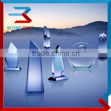 Pujiang Crystal Trophy Manufacture Various Glass Trophy for Wholesale