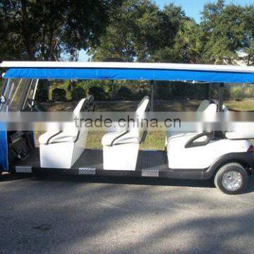 8 Passenger Electric shuttle bus used as sightseeing car