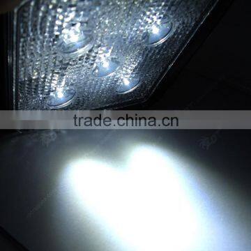 Diecast Aluminum Housing 15W Square Led Work Lights