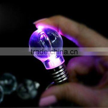 LED bulbs Acrylic keychain, Unbreakable bulb Key pendant