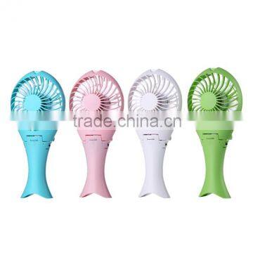 plastic air battery power portable cooling travel handheld usb small mini rechargeable fan