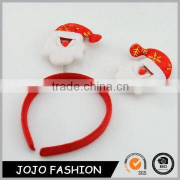 Christmas day cute costume christmas hair accessories kids hair hoop                        
                                                                                Supplier's Choice