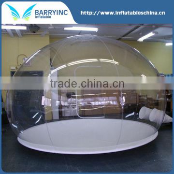 Customized PVC clear inflatable lawn tent / inflatable bubble lodge tent