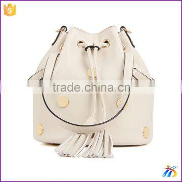 Tassels Women Shoulder Bags bucket stock lot of ladies bags china supplier