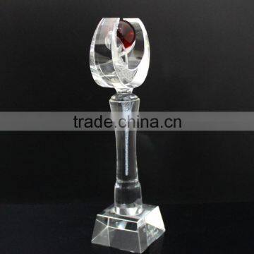 2016 New Crystal Glass Products Red Ball Trophy photo-4