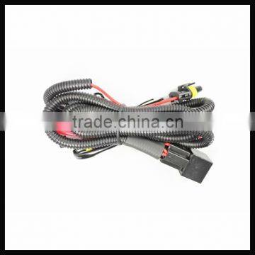auto HID XENON kit Relay Cable 9006 harness strengthen wire for HB4 9006 HID headlight bulbs
