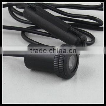 best selling universal led door courtesy light with car logo drilling led car logo door light for saab high power