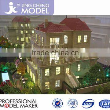 Various artificial miniature models for architural models/train layout