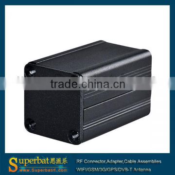 Small black Aluminum extrusion enclosure