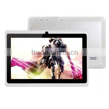 Oem tablet for kids 7 inch android tablet wifi Q88 1.2GHz capacitive 4GB memory download chinese android tablet games