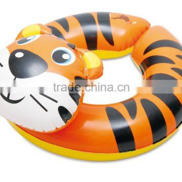 Animal Split Swimming ring, inflatable tiger split swimming ring, children split swimming ring