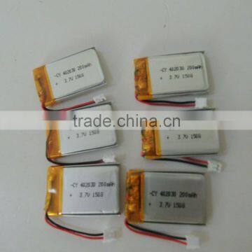 p3 Mp4 Battery Replacement Lipo 402030 3.7v 180mah Li-polymer Rechargeable Batteries lipo battery 3.7v 400mah