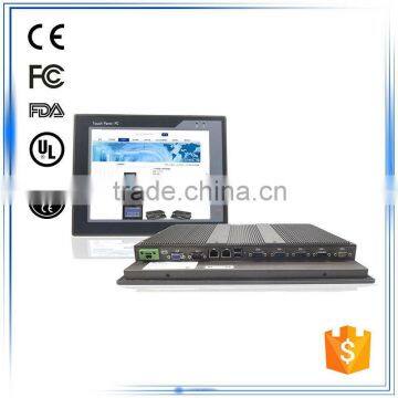 15 inch TFT LED Atom N2600 dual-core 1.6Hz 2G DDR3 RAM industrial touch panel pc for industrial