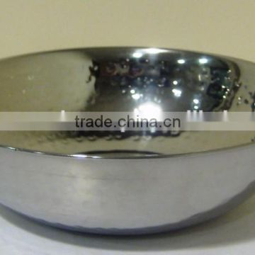 Balti Dish Hammered with Stainless Steel.