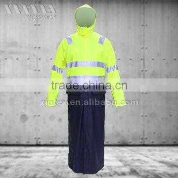 High visibility Rain Coat