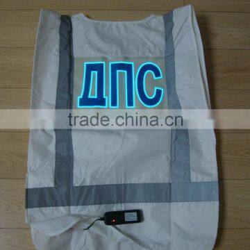 High Brightness & Good Quality Electroluminescent Safety Vest