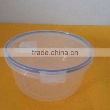 Transparent plastic box