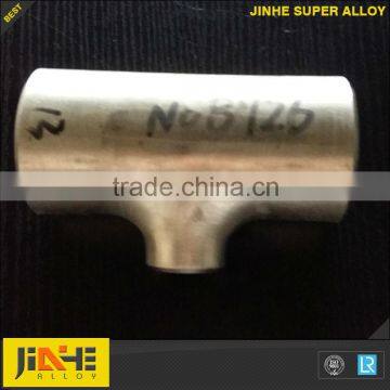 nickel alloy t shaped pipe elbow