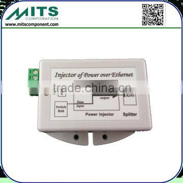 17W/48V 1 Port DC Input PoE Injector for IP Phone, IP Cam, AP, Security & Networking Devices photo-5