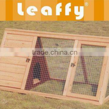 LEAFFY-Wooden Triangular Rabbit Hutch RH-8012