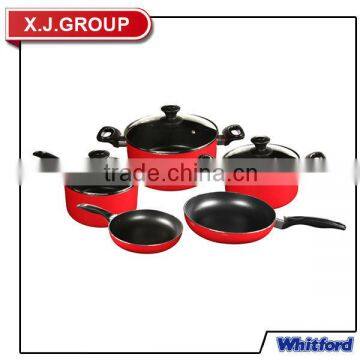 8pcs Cookware set non-stick fry pan sauce pan stewpot skillet Dutchoven