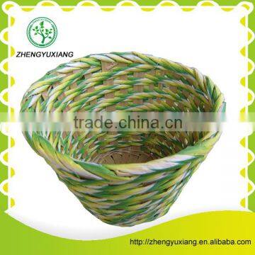 Wholesale Green Cornhusk Storage Basket photo-2