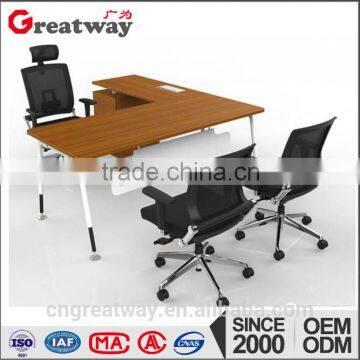 2016 hot office table sale office chairs laptop tablewooden manager office table designs office furniture (QE-34L)