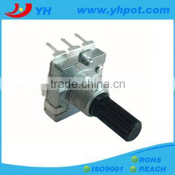 Household appliances with 16 mm rotary encoder without switch