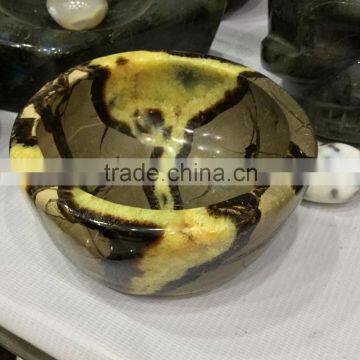 High Quality Septarium Stone Bowls Ornaments