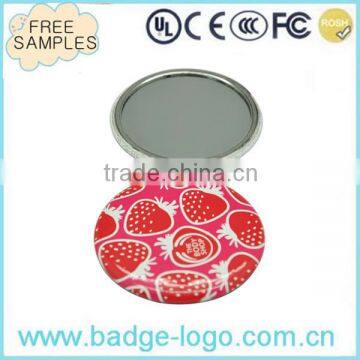 Rose Round Shape Metal Mirror Wholesale