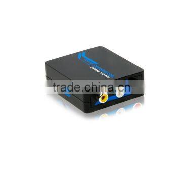 HDMI to AV mini converter with Audio(Toslink/Coax) 5.1CH Mini Converter HDMI to RCA Converter box with Audio output