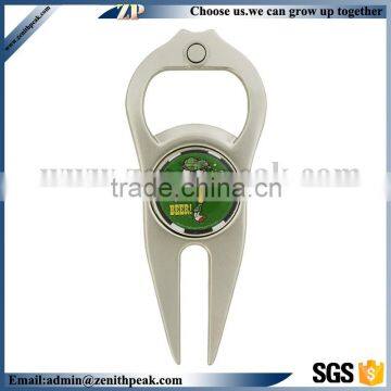 Classic Customized Custom Plastic Green Golf Divot Repair Tool