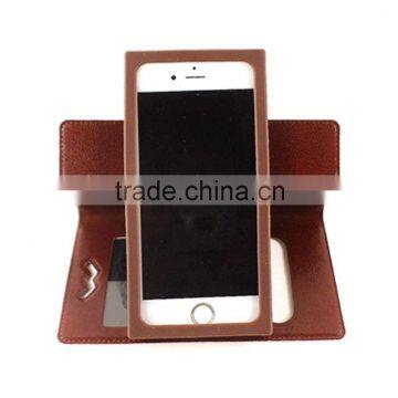 Multiple Sizes Leather Universal Rotating Case Cover for 4.5 Inch Cellurar Wholesale photo-6