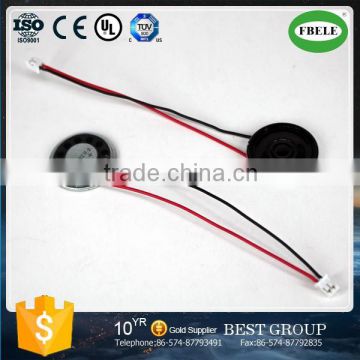 FB28A-wire hot sell inner Magnetic 28mm 32ohm mylar speaker (FBELE)