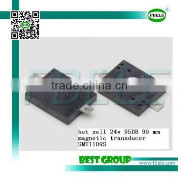 hot sell 24v 95DB 99 mm magnetic transducer SMT1109S