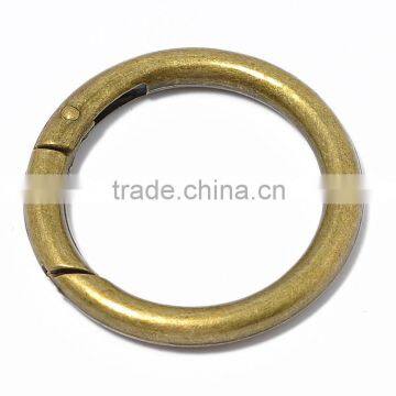 50mm Smooth Round Lobster Clasp Alloy