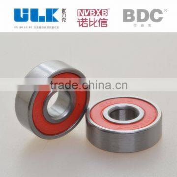 ABEC-7 rubber seal 608rs standard deep grove ball bearing with stainless steel