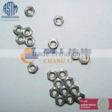 Titanium screw nut