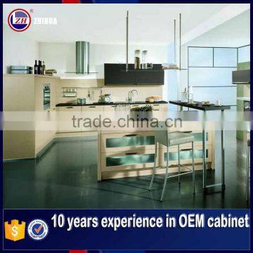 Guangzhou Modern Standard Base Kitchen Cabinet With Island Bench photo-4