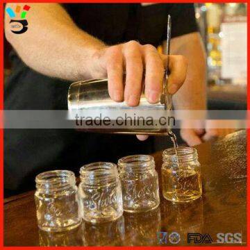 Tableware Craft Canning Drinking Ecofriendly Shots Glass Jar