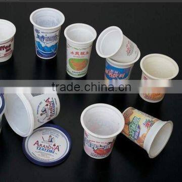 Ice cream plastic cup