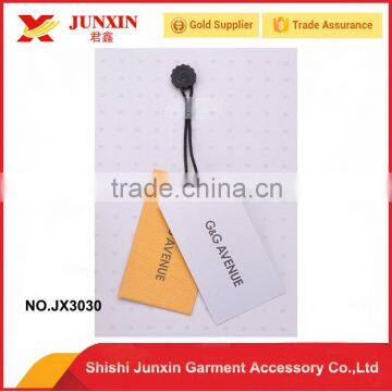 Cheap Paper Clothing Hang Tag made in China