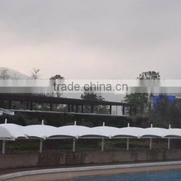 PVDF Tensile Fabric Architecture Membrane Structure for Walkway Cover photo-2