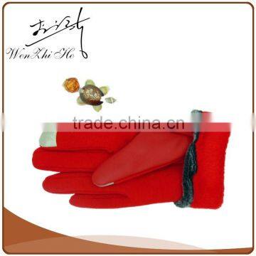 AB Grade Ladies Leather Gloves UK With Dacron Fiber photo-2