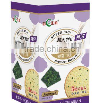 Breakfast Pastry Super Big Seaweed Biscuit 180g