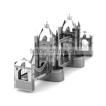 Educational toys Londun Tower Bridge DIY Alloy 3d models toys for kids