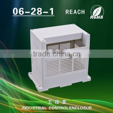 Industrial control plastic box power supply control shell guide rail connection case