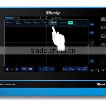 Tablet Oscilloscope With Full Touch Screen 200MHz,2GS/s 2 Channel 90Mpts Memory Depht photo-2